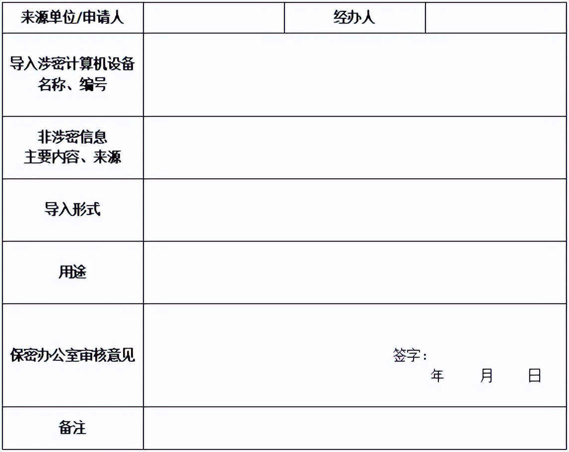 涉密计算机使用管理之信息导入与导出