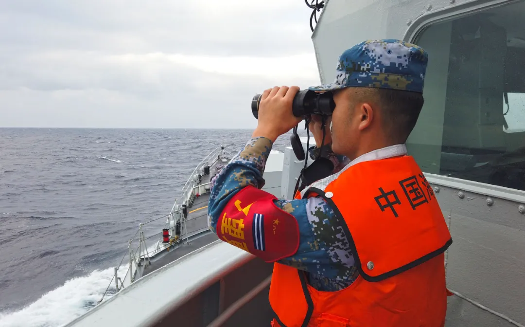 风大浪急，绵阳舰出海实战砺精兵(图5)