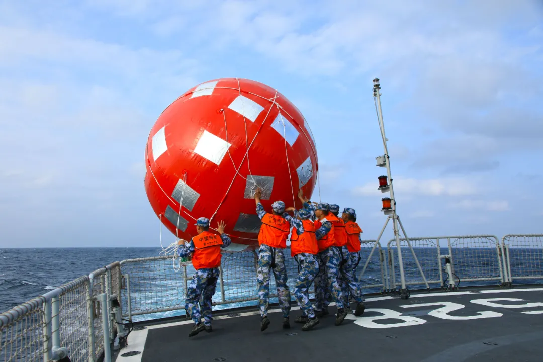 风大浪急，绵阳舰出海实战砺精兵(图6)